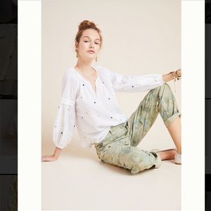 Velvet by Graham & Spencer Dori Embroidered Blouse